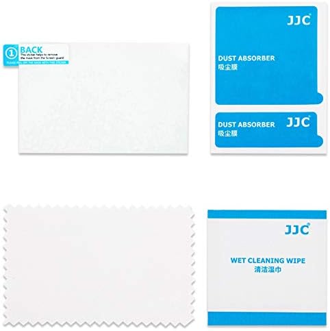 JJC Anti-Scratch Tempered Glass Camera Screen Protector Cover for Fujifilm X100VI X100V X-T4 XT4 X-E4 XE4 Digital Camera Screen Protection...