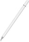 Stylus Pens for Touch Screens with Anti-Scrolling Design, 2 in 1 Disc & Fiber Tip Stylus Pen for iPad with Magnetic Adsorption, Compatible with Al...
