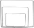 Large Rectangle Cookie Cutter Set - 5”,4”,3” - 3 Piece - Stainless Steel...