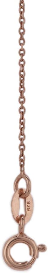 Sterling Silver Jewelry - Rose Gold Plated 925 Stamp - Love and Heart Charm Anklet - Stylish Beautifully Designed for Women - 9" Long + 1" Extende...