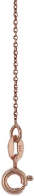 Sterling Silver Jewelry - Rose Gold Plated 925 Stamp - Love and Heart Charm Anklet - Stylish Beautifully Designed for Women - 9" Long + 1" Extende...