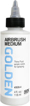 Airbrush Medium by GOLDEN, 4 fl. oz. Bottle, Professional Acrylic Medium, Transparent...