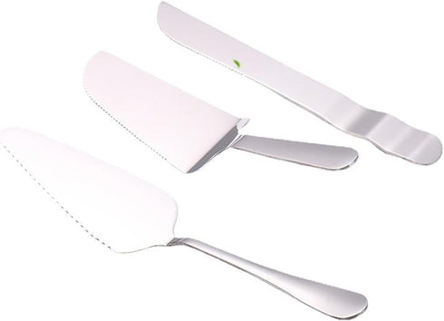Cake Knife and Server Set Wedding Stainless Steel Cake Cutting Set For Wedding Include Cake Cutter And Cake Perfect For Wedding, Birthday, Parties...