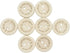 Chenkou Craft 100pcs 1" 25mm Handmade with Love Wood Buttons Craft Sewing Button (1"(25mm))...