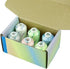 Simthread Glow-in-The-Dark Embroidery Machine Thread, 6 Colors, 1000 Yards, 30WT, 100% Polyester with Long-Lasting Glow - Perfect for Music Festiv...