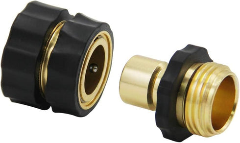 Twinkle Star 3/4 Inch Garden Hose Fitting Quick Connector Male and Female Set (6 Sets)...