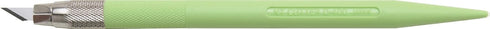 NT Cutter Resin Holder Art Knife, Green Holder, 1 Knife (D-401P-G)...