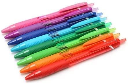 Uni Jetstream Color Knock Ballpoint Pen, 0.7mm, Blue (SXN150C07.33)...