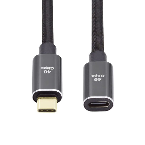 xiwai 0.5m USB4 Extension Cable Male to Female 40Gbps with 100W Charging and 8K@60Hz Compatible with Thunderbolt3/4...