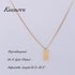 14K Gold Plated Chain Letter B Necklace Jewelry Trendy Dainty Simple Hypoallergenic Fashion Pendant Custom Initial Charm Gold Chain Gifts Accessor...