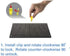 Organizer Genie - One Black Pegboard to organize your Sockets, Wrenches, Pliers, Screwdrivers, Bits and All Other Tools...