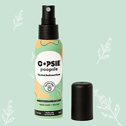 Pre GO toilet spray, discreet & portable original odor deodorizer scents. Perfect for purses, pockets and backpack. Pre-poo spray to use on the go...