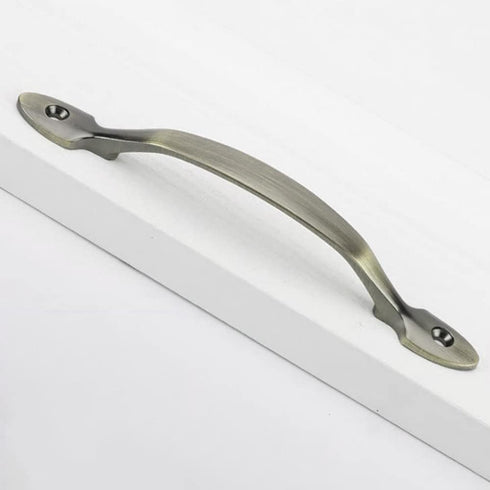 2 Pcs Pulls Gate Handle Kitchen Cabinet Handles Surface Polished Antique Ring Pulls Wardrobe Door Pull Handle with Screws for Cabinets...