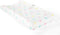 Lush Decor Rainbow Allover Stars Soft & Plush Changing Pad Cover, 32" x 16", Multi...