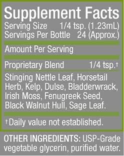 Cedar Bear Thyro Boost a Liquid Herbal Supplement That Helps Activate and Build Thyroid Function and Structural Integrity 1 Fl Oz...