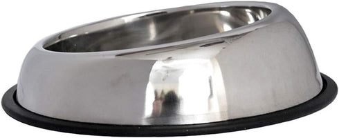 Iconic Pet 2 Cup Heavy Weight Non-Skid Easy Feed High Back Pet Bowl For Dog Or Cat (2 Pack), 16 Oz...