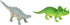 The Dreidel Company Toy Dinosaurs, 3" (12-Pack)...