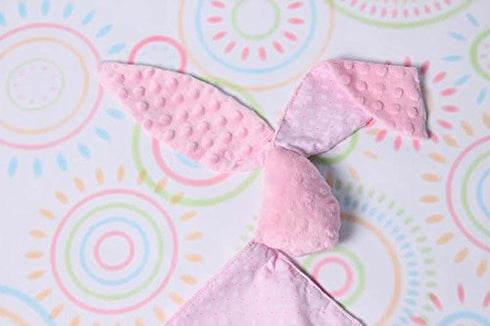 Plush Bunny Baby Security Blanket...