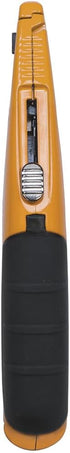 Klein Tools 44133 Heavy Duty Utility Knife, Retractable, Adjustable, with Wire Stripper, Klein-Kurve Handle...