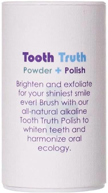 Living Libations - Organic Tooth Truth Powder Polish | Natural, Plant-Based, Clean Beauty (1 oz | 30 ml)...