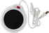 Home-X Mug Warmer, Desktop Heated Coffee & Tea - Candle & Wax Warmer (White)...