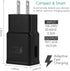 Adaptive Fast Wall Adapter Micro USB Charger for Samsung galaxys A10s Bundled with UrbanX Micro USB Cable Cord 4ft Super Fast Charging Kit - 2 Ite...
