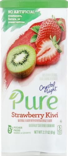 Crystal Light Pure Strawberry Kiwi Drink Mix (5 Pitcher Packets)...