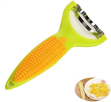 Corn Zipper 6" - Lovely Shape Ergonomic Kitchen Tool Corn Planer Cutter Cob Peeler Corn Stripper Kernel Cutter...