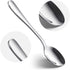 IQCWOOD Coffee Spoons, Mini Espresso Spoons, 6 Pieces Stainless Steel Spoons Silverware Set, Dinner Spoons for Home, Kitchen or Restaurant, Dishwa...