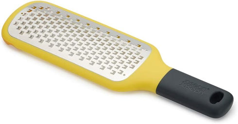 Joseph Joseph 20169 GripGrater Paddle Grater with Easy-grip Handle, Coarse Stainless-Steel Blades, Yellow...