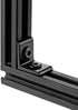 10Sets 2020 Corner Bracket Connectors for 2020 Series 6mm Slot Aluminum Extrusion Profile Accessories(L Black)...