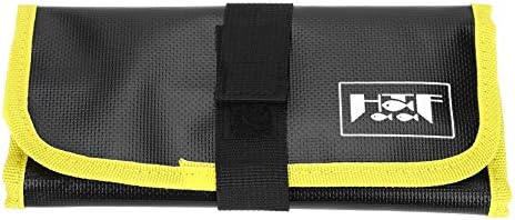 Fishing Jig Bag, Waterproof Fishing Lure Bag Fishing Equipment Accessory Storage Soft Case(Yellow)...