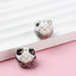 16Pcs Mix Ceramic Lucky Cat Colorful Porcelain Beads for Jewelry Making DIY Necklace Bracelet Charms Handmade Craft Supplies...