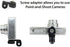 | Universal Smartphone Holder w/GoPro Style Mount Attachment, Tripod Adapter & Screw Adapter for Any Phone. Connect Your Smartphone to Any GoPro M...