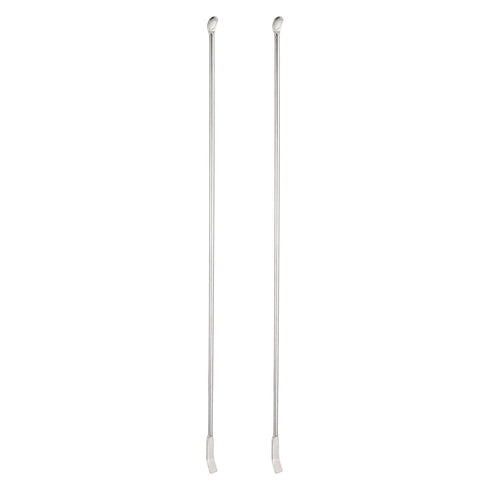 YOKIVE 2 Pcs Micro Reagent Spoon, 2 in 1 Double Head Stainless Steel | Take Out The Sample, Great for Science Labs, Chemistry Classrooms (300mm Lo...