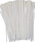 Fixson Multi-Purpose Self-Locking Cable Ties Nylon Zip Wire Tie-Wraps (100 Piece) 8-Inch Cable-Tie Color Natural (45-LB Strength)...