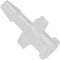 10pcs Female Luer Lock 1/8" Polycarbonate Hose Barb Adapter for Laboratory Biochemical/Analytical Instruments, Food Machinery and Aquarium Equipme...