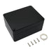LeMotech Project Box ABS Plastic IP65 Waterproof Dustproof Electrical Junction Box Outdoor Enclosure for Electronics Black 4.5 x 3.5 x 2.1 inch(11...