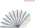 Dolphin PVC Zinc-aluminum Alloy Handle Roll Floor Cutter Knife Wallpaper Carpet Cutting Tool with 10pcs Blade...