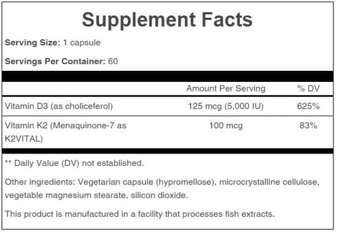 Youtheory K2D3 Capsules...