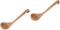 Alipis 2pcs Long Handle Spoon with Hook Rice Spoons Japanese Bamboo Spoons Honey Spoons Ramen Bowl Spoon Wooden Spoon Small Spoons Ramen Noodles S...