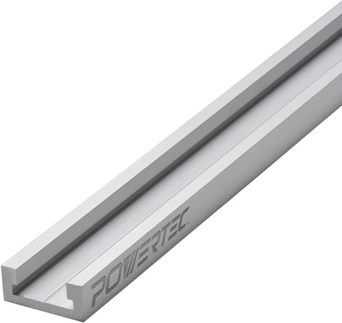 POWERTEC 71167 Miter T-Track, 48-Inch, Grey...