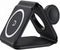 Magnetic 3 in 1 Wireless Foldable Charging Pad Portable Charger for iPhone 15 14 13 12 Pro/Max/iWatch/Apods (Black), Jigsell03...