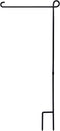 hogardeck Garden Flag Holder Stand, Thickened Pole Sturdy and Straight Premium Yard Flag Holder Weather-Proof Metal Flagpole for American Flag, Ch...