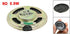 uxcell a12030700ux0838 1.4" Diameter Aluminum Shell Round Slim Internal Magnet Speaker 8 Ohm 0.5W...
