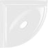 Questech 5" Soap Dish, Corner Shelf for Inside Shower, Retrofit Shower Organizer for Tiled Walls, Corner Soap Holder Bathroom Accessories, Metro F...
