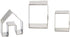 SIENON Gingerbread House Cookie Cutter Set 3pcs, 3D Stainless Steel Mini Christmas House Cookie Cutter Kit, Ginger bread Biscuit Cookie Mold Mug T...