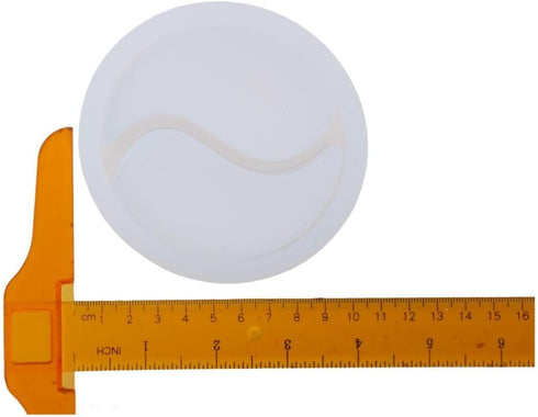 Yin Yang Candle Jar Silicone Mould Gypsum Resin Casting Silicone Mould for Candles and Storage Box DIY Craft Making...