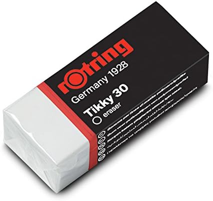 rOtring Tikky Mechanical Pencil Set, HB 0.7 mm, Burgundy, Includes 12 Leads and Eraser...