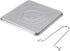 Classica Foldable Tin Plate Bread Toaster Camping Cookware, Ideal For Use On Gas Flame, Bread and Tortillas, and Pan (Stainless Steel), Silver...